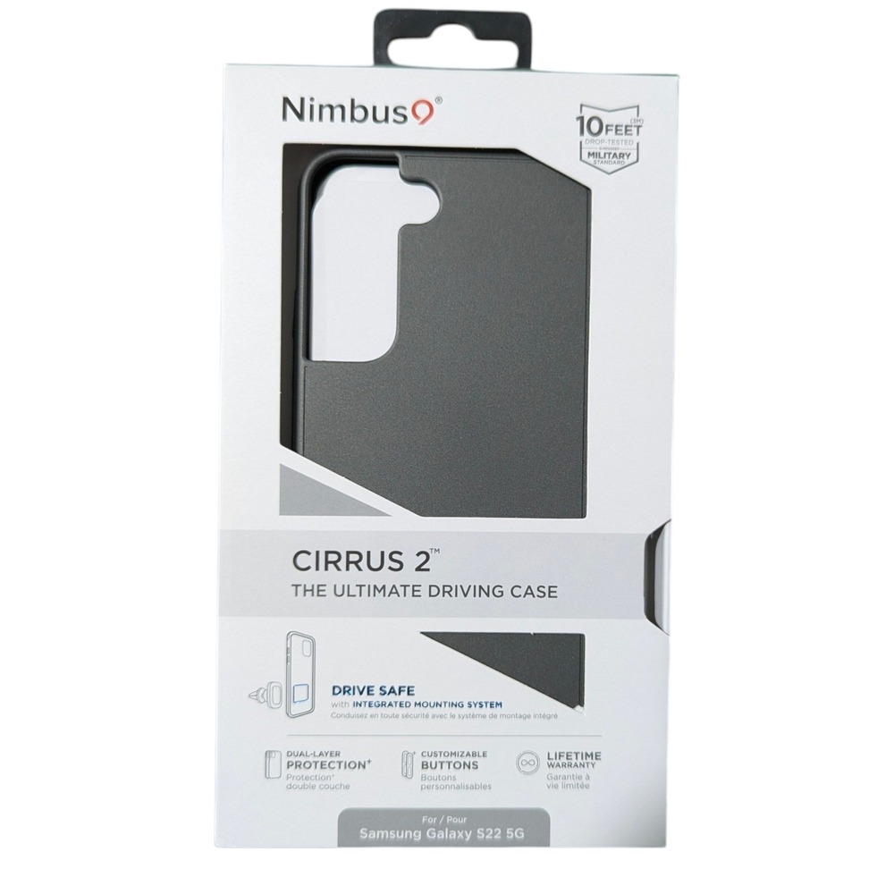 G7. Nimbus9 Cirrus 2 Case for Samsung Galaxy‎ S22 5G Gray See Description